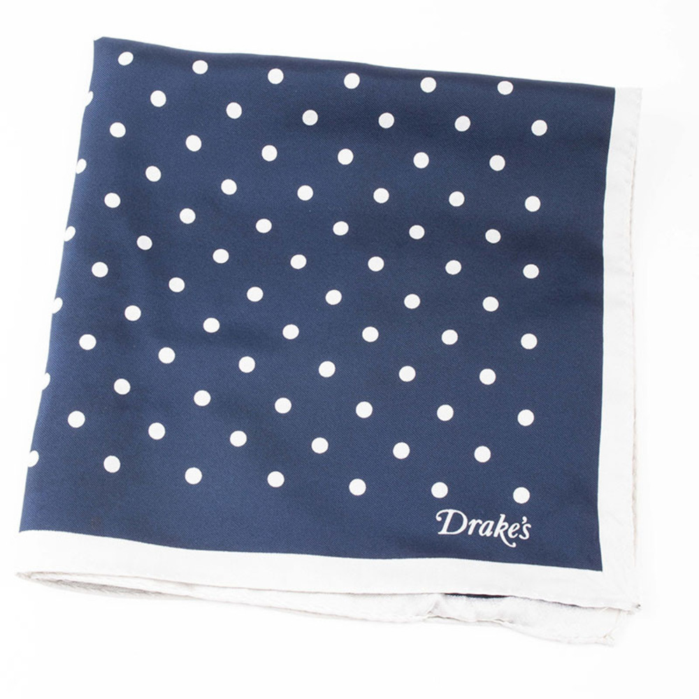 Drake'S Scarf Women size 40X40 Light Gray